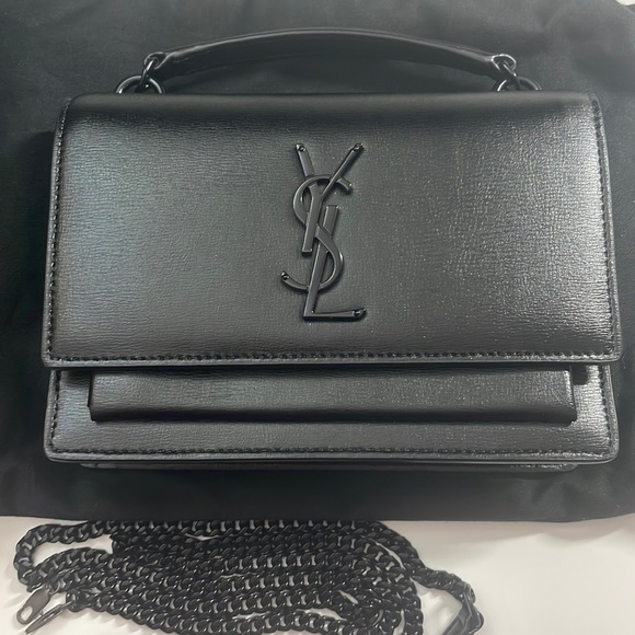 Authentic YSL Sunset wallet on chain - Picture 7 of 15